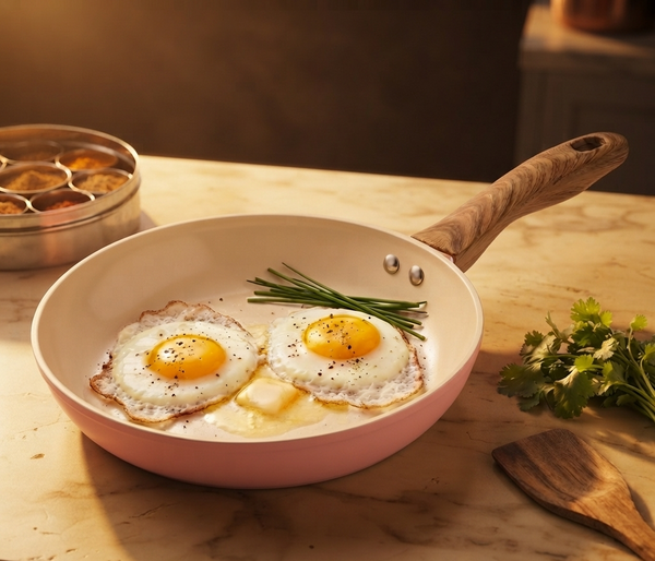 Stellyfire Pink Forged Ceramic Frypan