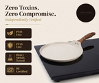 Stellyfire Forged Ceramic Dosa Tawa (White)