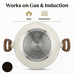 Stellyfire Forged Ceramic Kadhai (White)