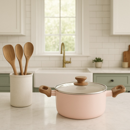 Stellyfire Forged Ceramic Casserole (Pink)