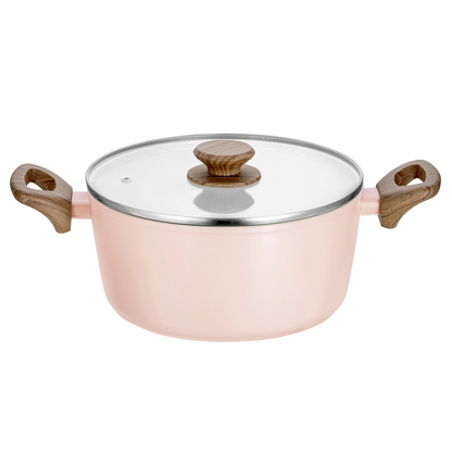 Stellyfire Forged Ceramic Casserole (Pink)