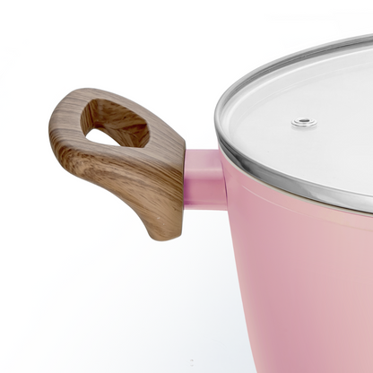 Stellyfire Forged Ceramic Casserole (Pink)