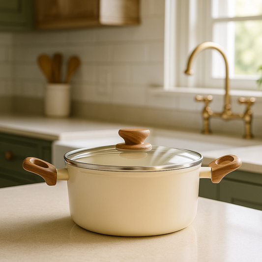 Stellyfire Forged Ceramic Casserole (White)