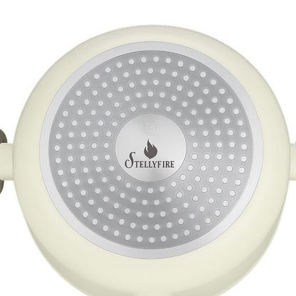 Stellyfire Forged Ceramic Casserole (White)