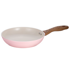 Pink Forged Ceramic Frypan