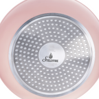 Stellyfire Forged Ceramic Kadhai (Pink)
