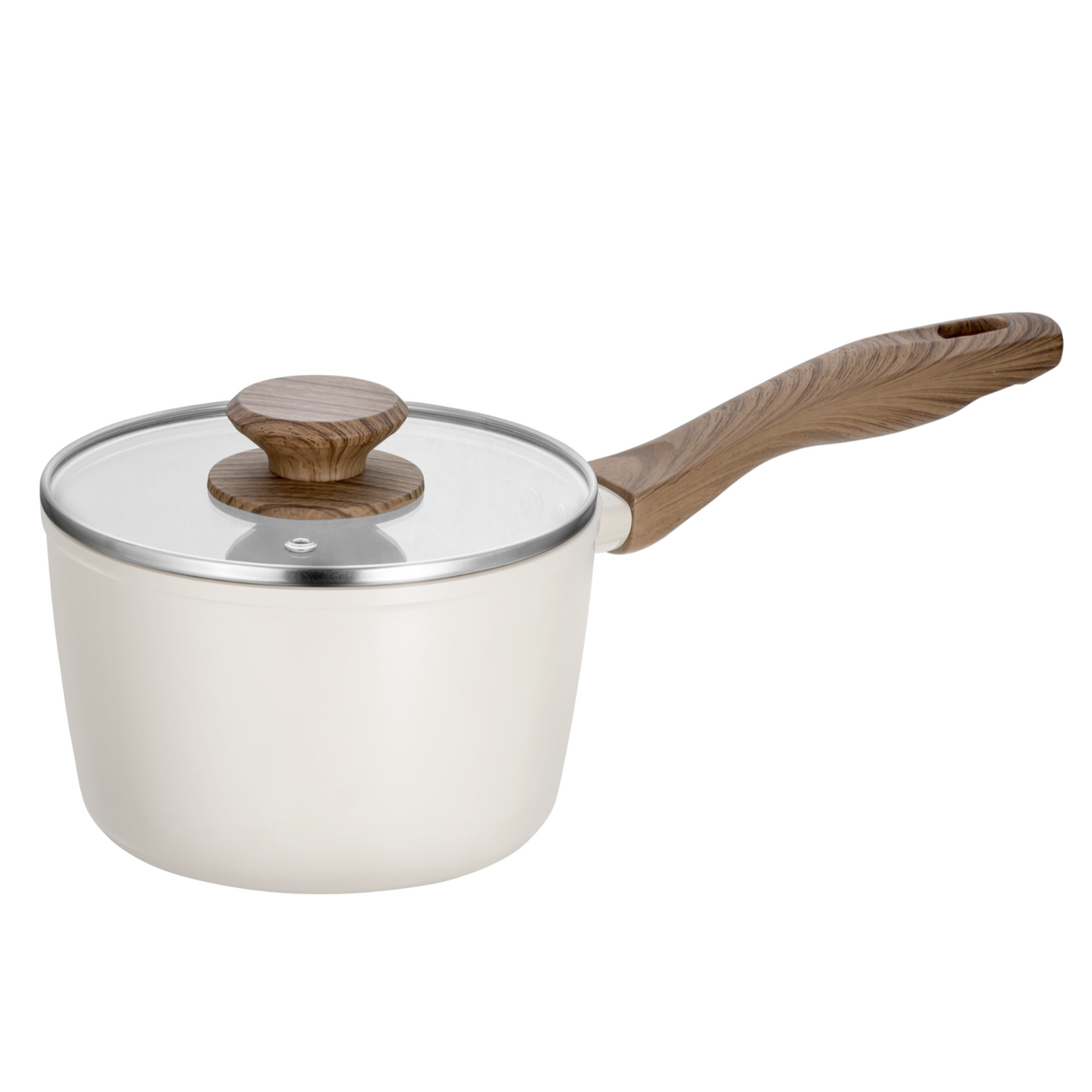 Stellyfire Forged Ceramic Saucepan (White)